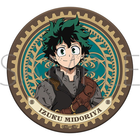 『僕のヒーローアカデミア』レザーコースター 緑谷 出久 スチームパンクver.